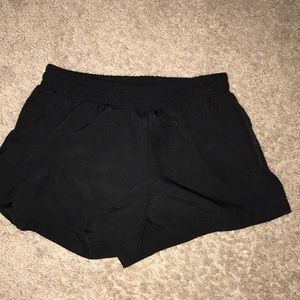 Black shorts